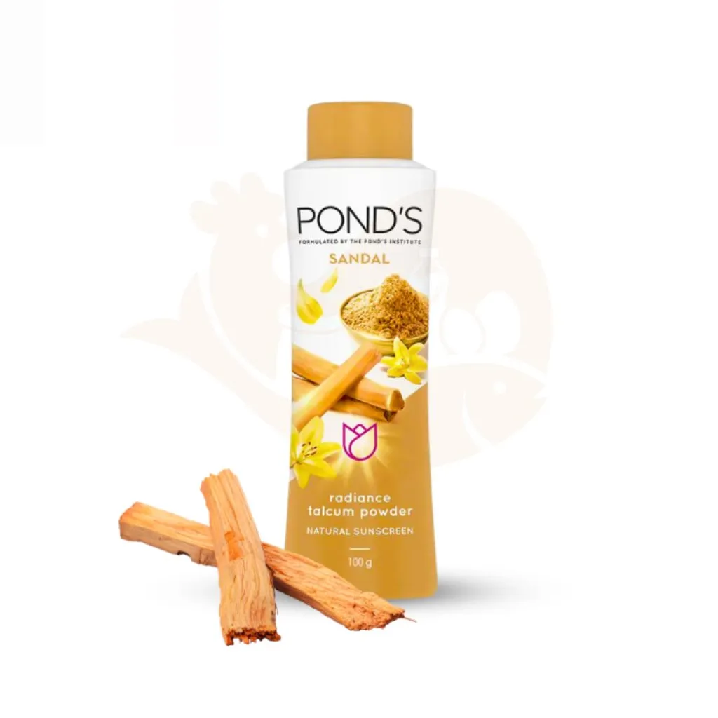 Ponds radiance talcum powder 100 gram