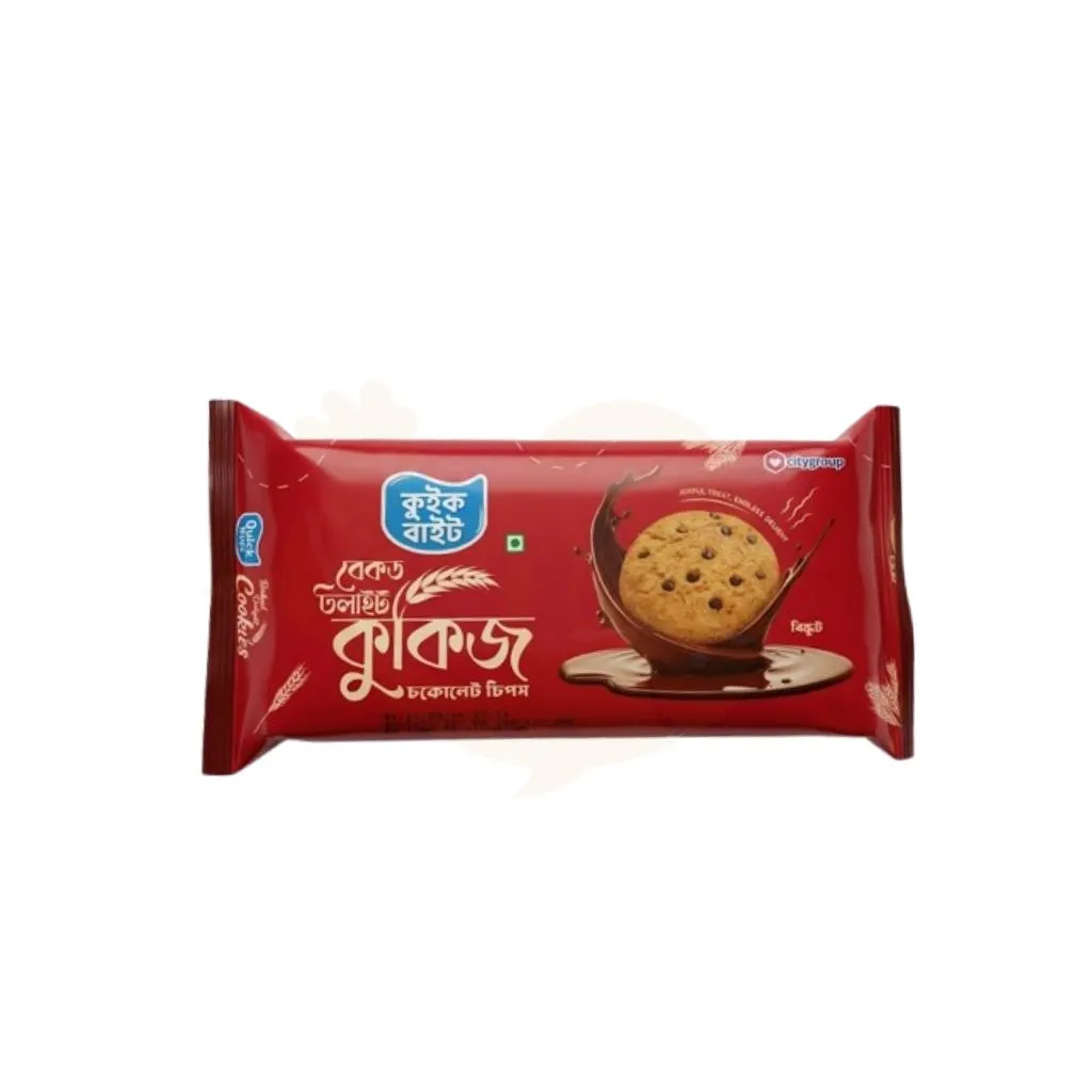 Quick bite chocolate chips cookies biscuits 150 gram