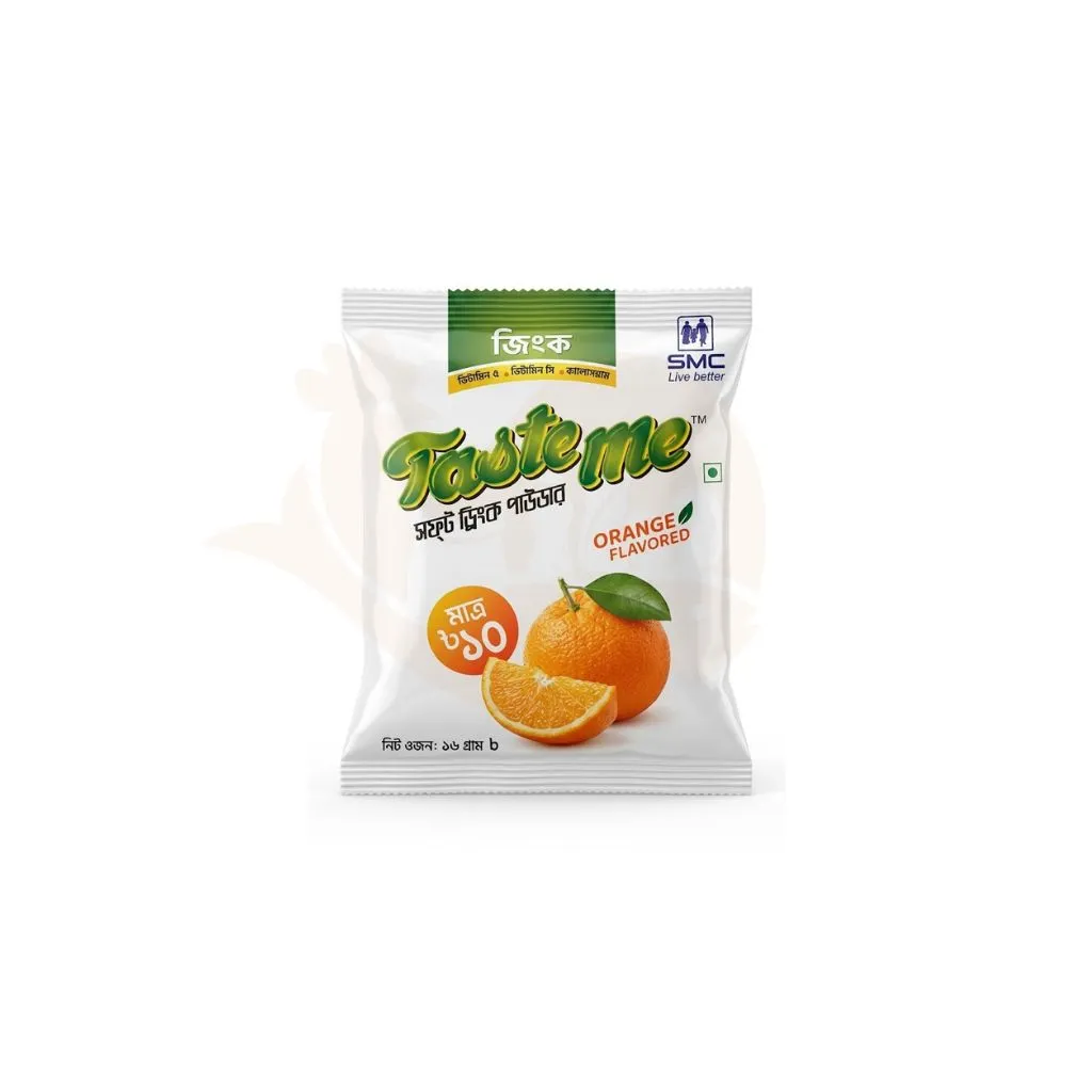 SMC taste me soft orange drink powder