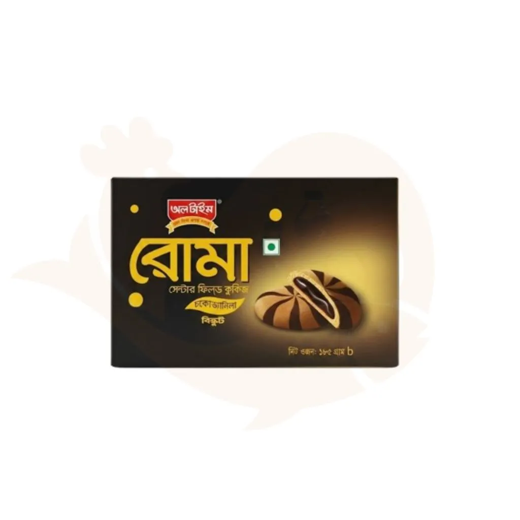 All Time roma choco vanilla biscuits 185 gram