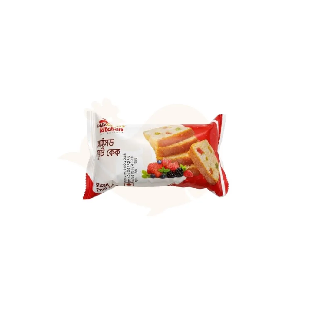Kazifarms sliced fruit cake 65 gram