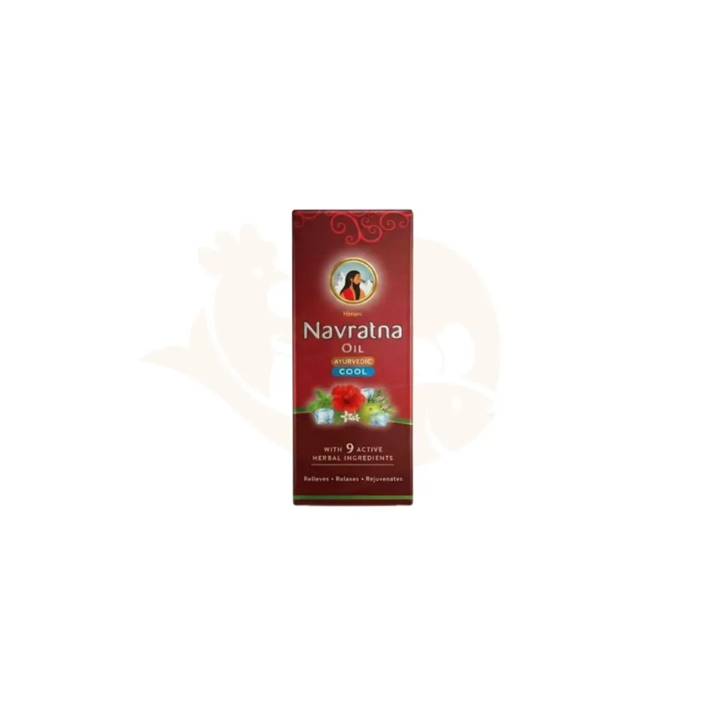 Navratna ayurvedic cooling hair oil 100 ml | নবরত্ন কুলিং হেয়ার অয়েল