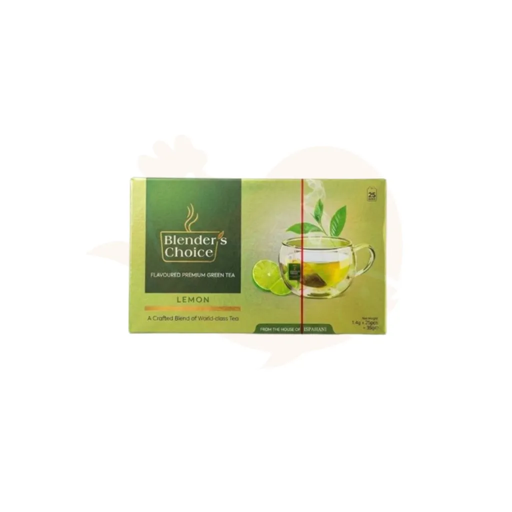 Ispahani blender's choice premium green tea (lemon)