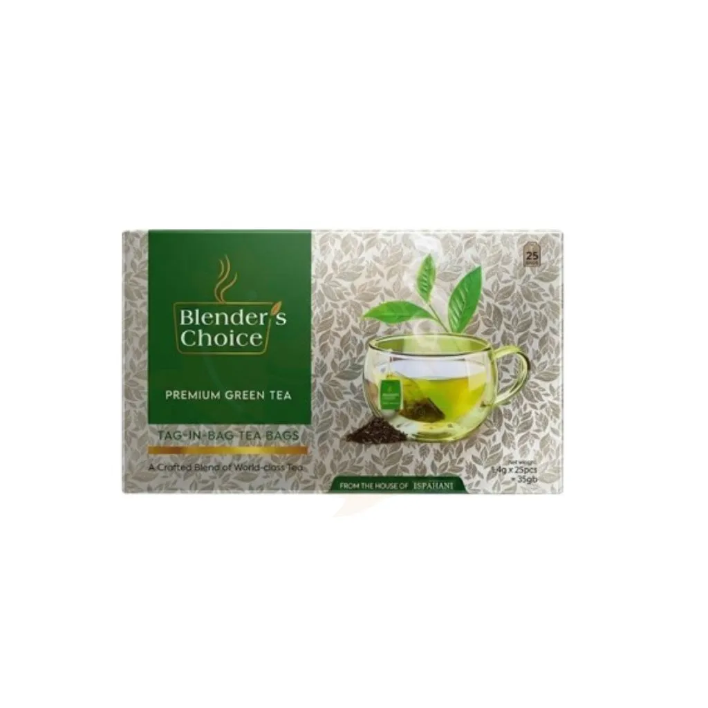 Ispahani blender's choice premium green tea 35 gram