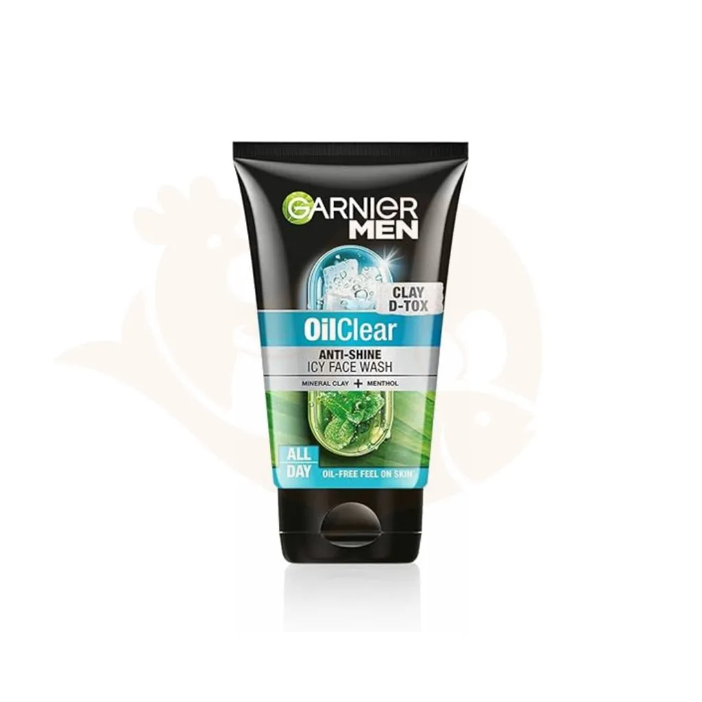 Garnier Men face wash 100 gram (Oil Clear) | গারনিয়ার মেন ফেসওয়াশ
