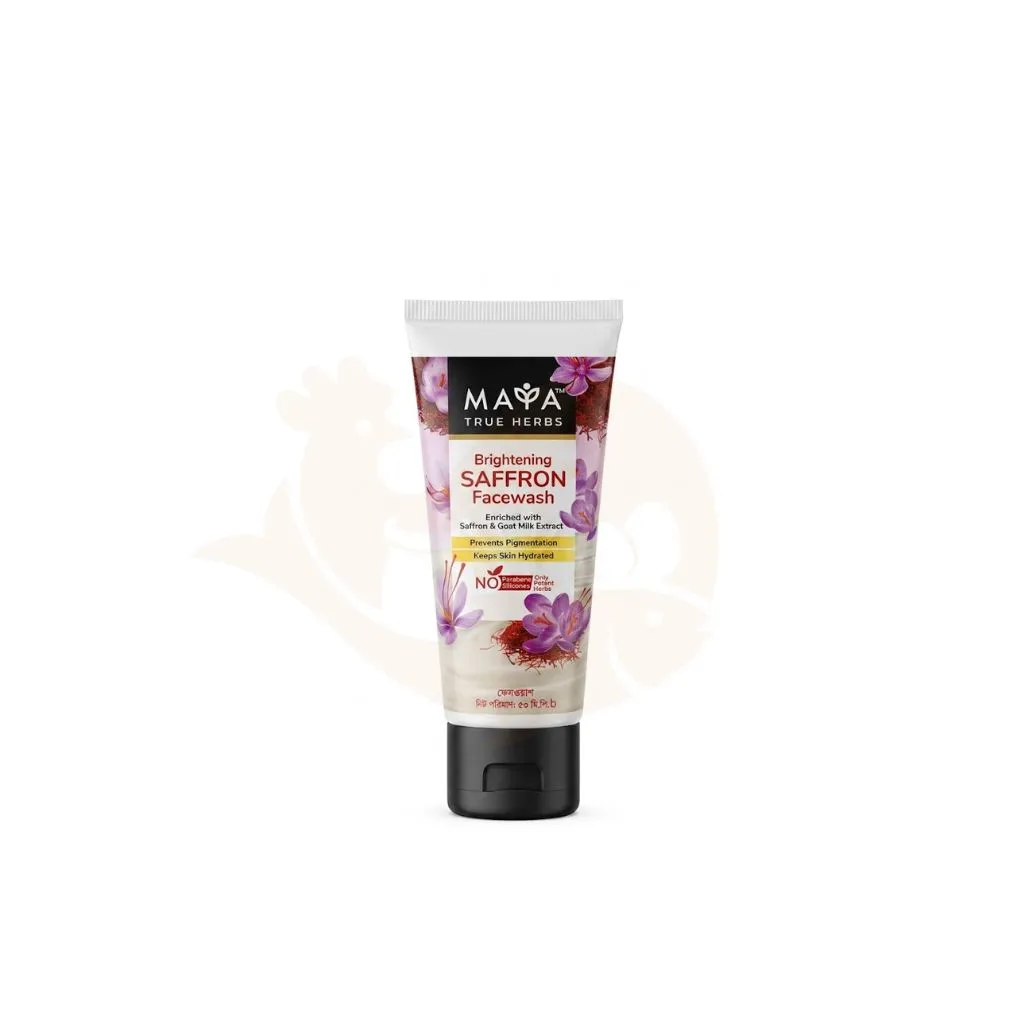 Maya brightening Saffron face wash 50 ml