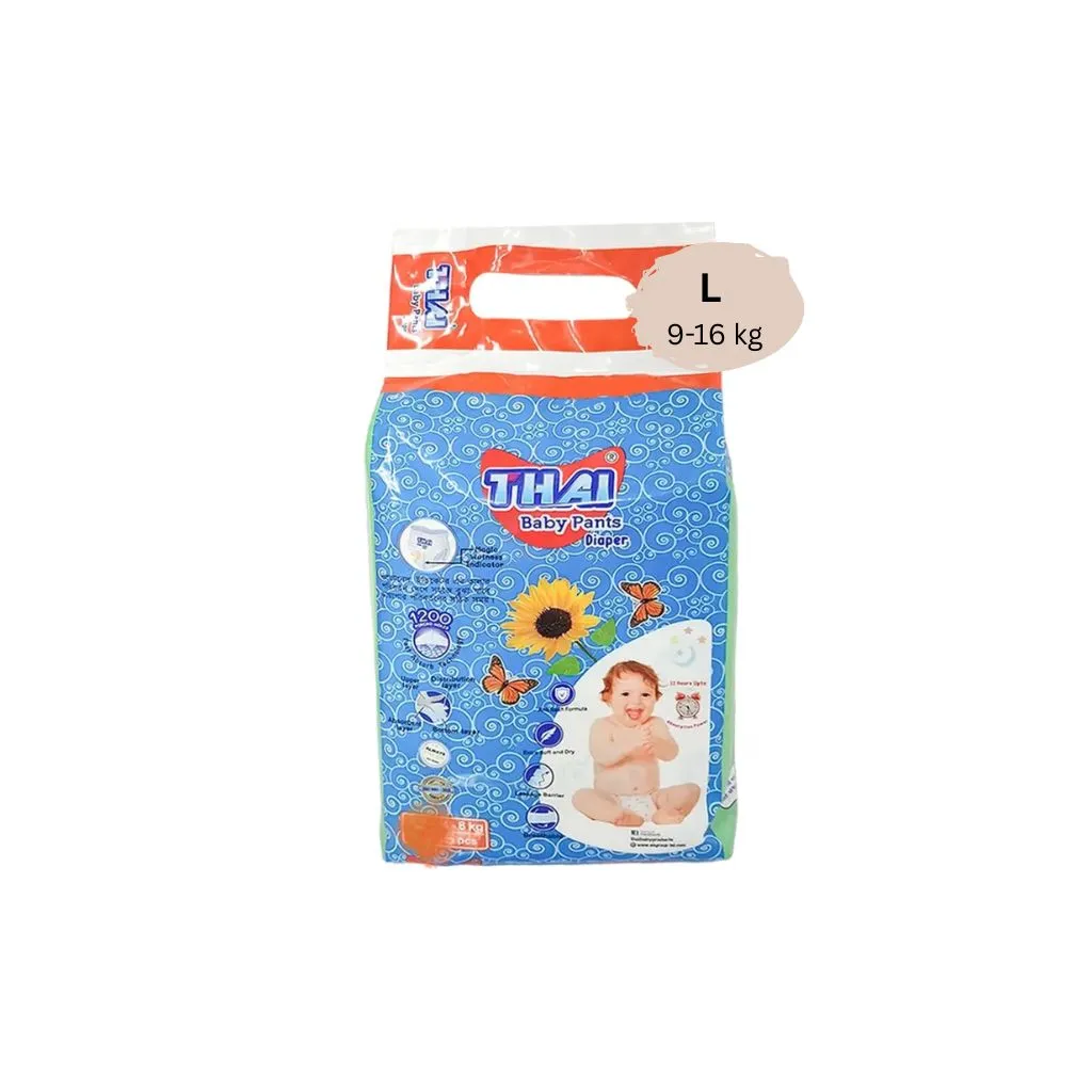 Thai baby pant diaper mini packet (Size - L)