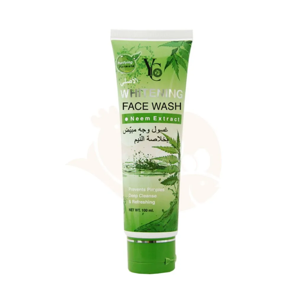 YC Neem extract whitening face wash 100 ml | নীম ফেসওয়াশ
