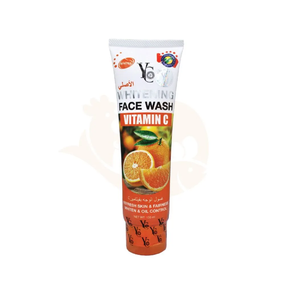 YC Vitamin C whitening face wash 100 ml | ভিটামিন সি ফেসওয়াশ