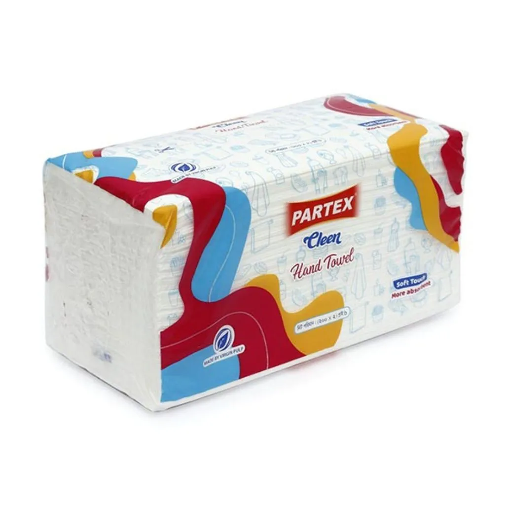 Partex hand towel (Tissue 200 pcs) | হ্যান্ড টাওয়াল