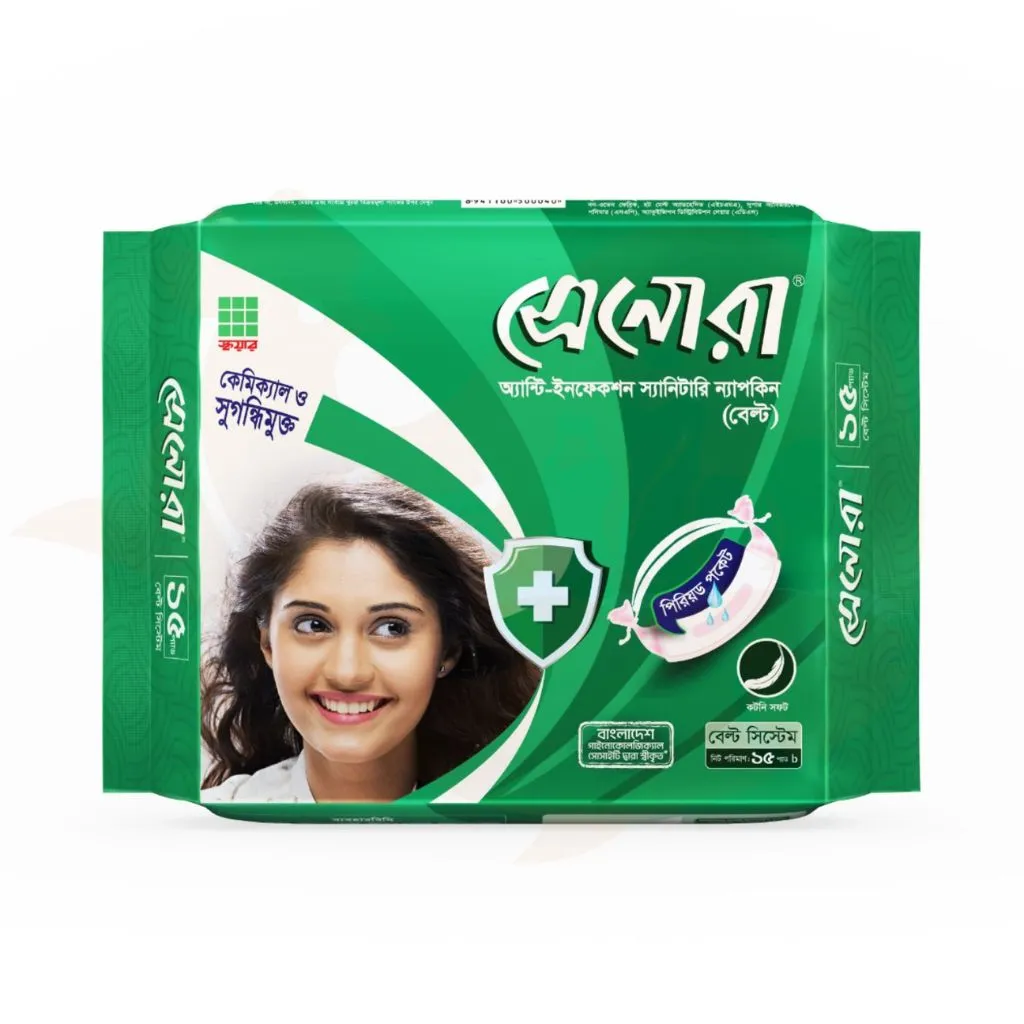 Senora belt sanitary napkin - 15 pads | সেনোরা প্যাড