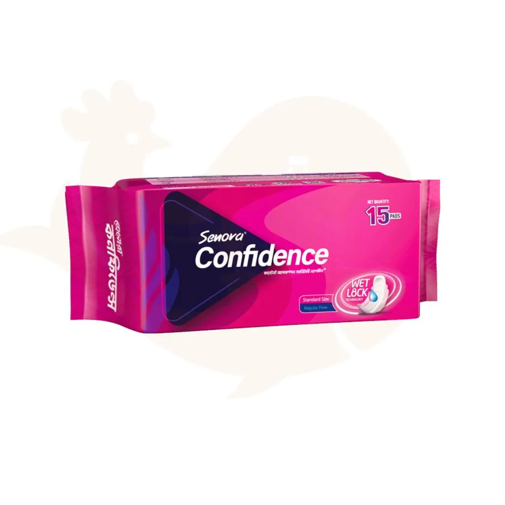 Senora confidence sanitary napkin (Panty System) 15 pads | সেনোরা কনফিডেন্স প্যাড