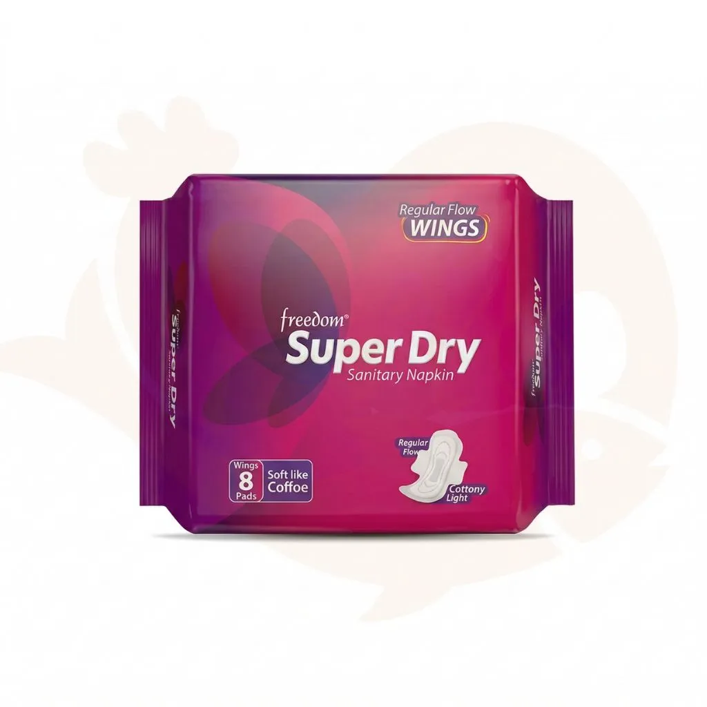 Freedom super dry sanitary napkin - 8 Pads